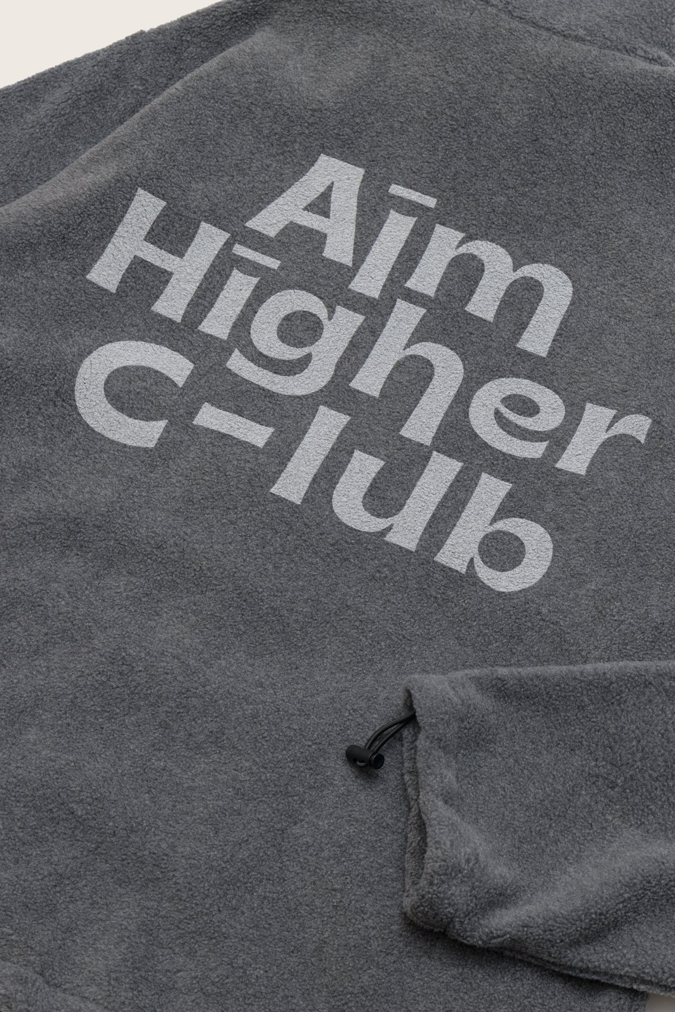 Aim Higher Club Faculty of Sports Fleece Full - Zip Jacket/ Grey - GROGROCERY