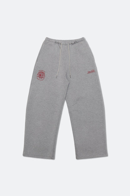 Aim Higher Club Faculty of Sports Unisex Soft Curved Sweatpants/ Flecking Grey - GROGROCERY