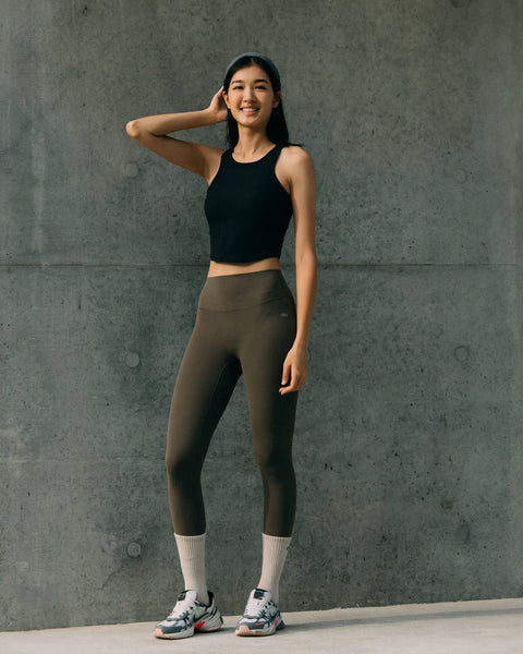 Aim Higher Club FlexAll Tights/ Tea Brown - GROGROCERY