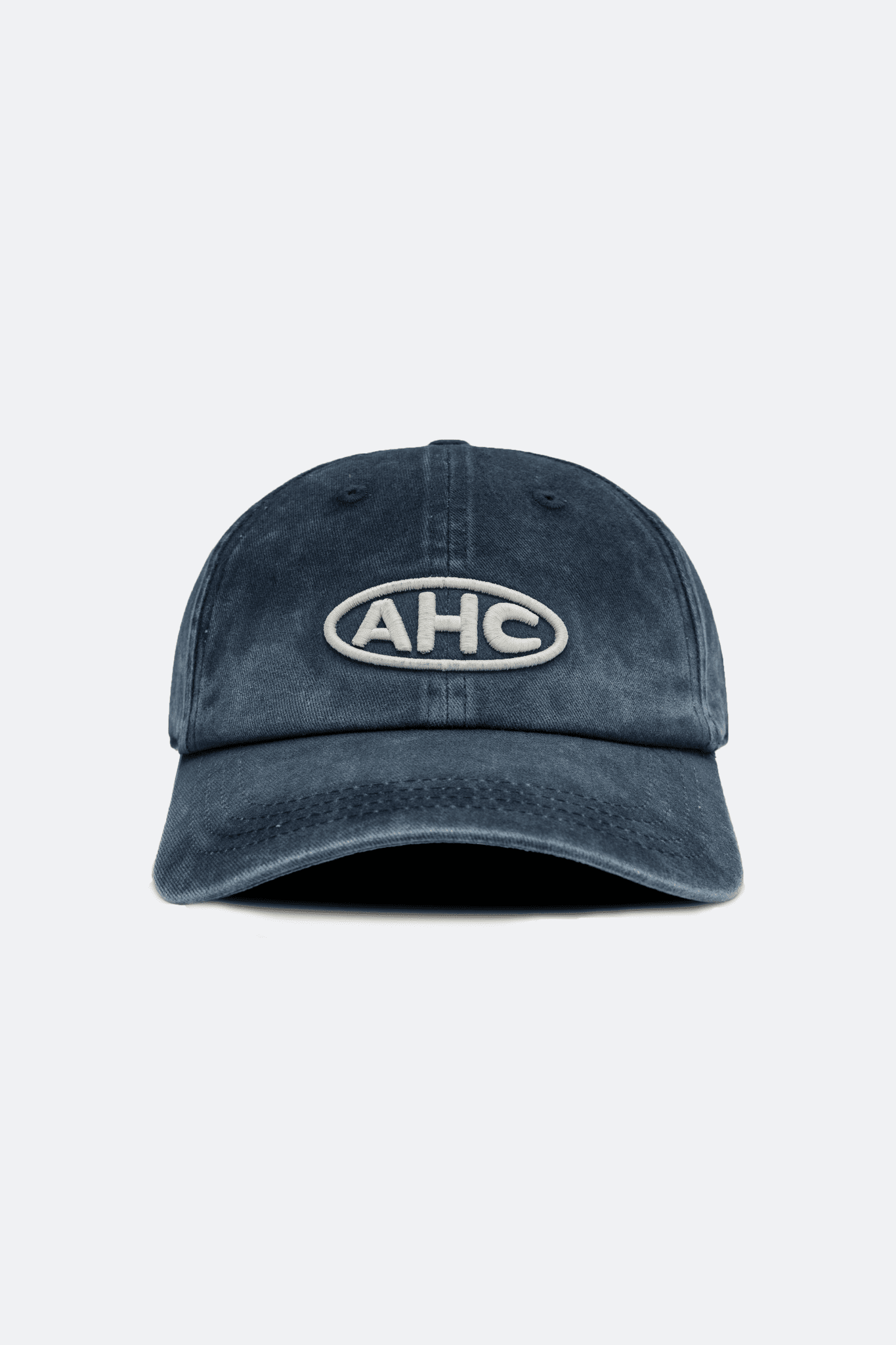 Aim Higher Club Gradient Oval Logo Cap / Washed Navy - GROGROCERY