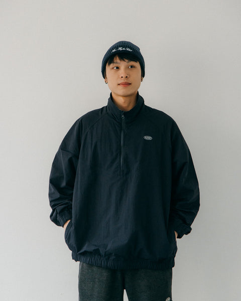 Aim Higher Club Half Zip Windbreaker/ Navy - GROGROCERY