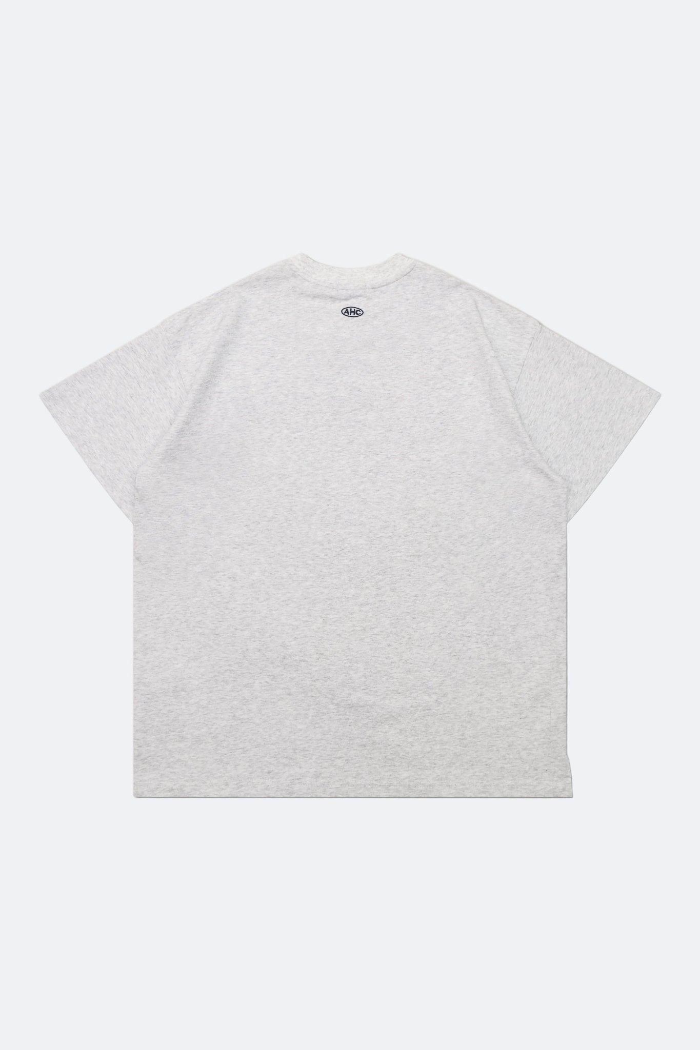 Aim Higher Club High College Unisex Logo Tee/ Flecking Grey - GROGROCERY