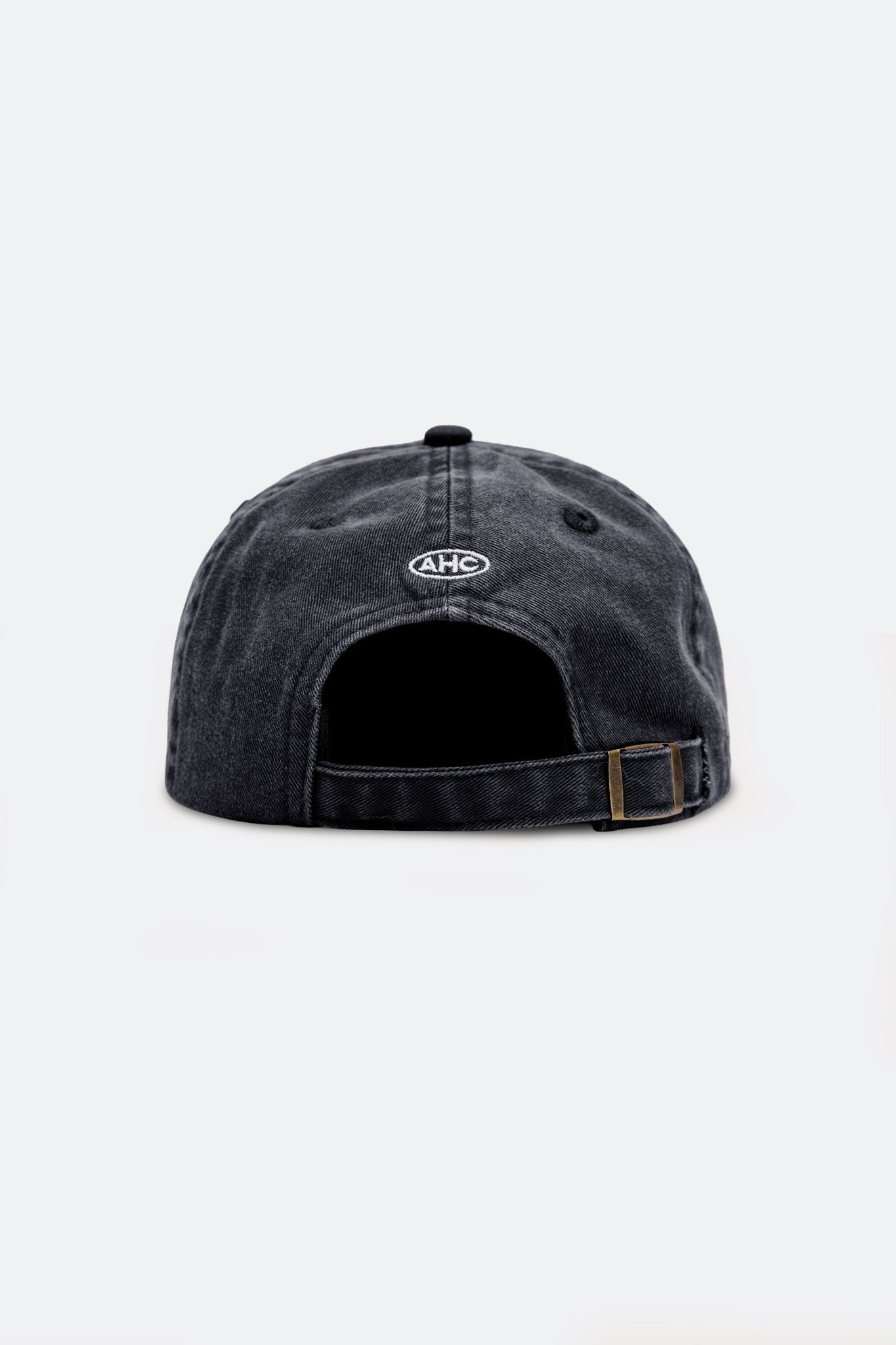 Aim Higher Club Light Washed Classic Script Cap/ Charcoal - GROGROCERY