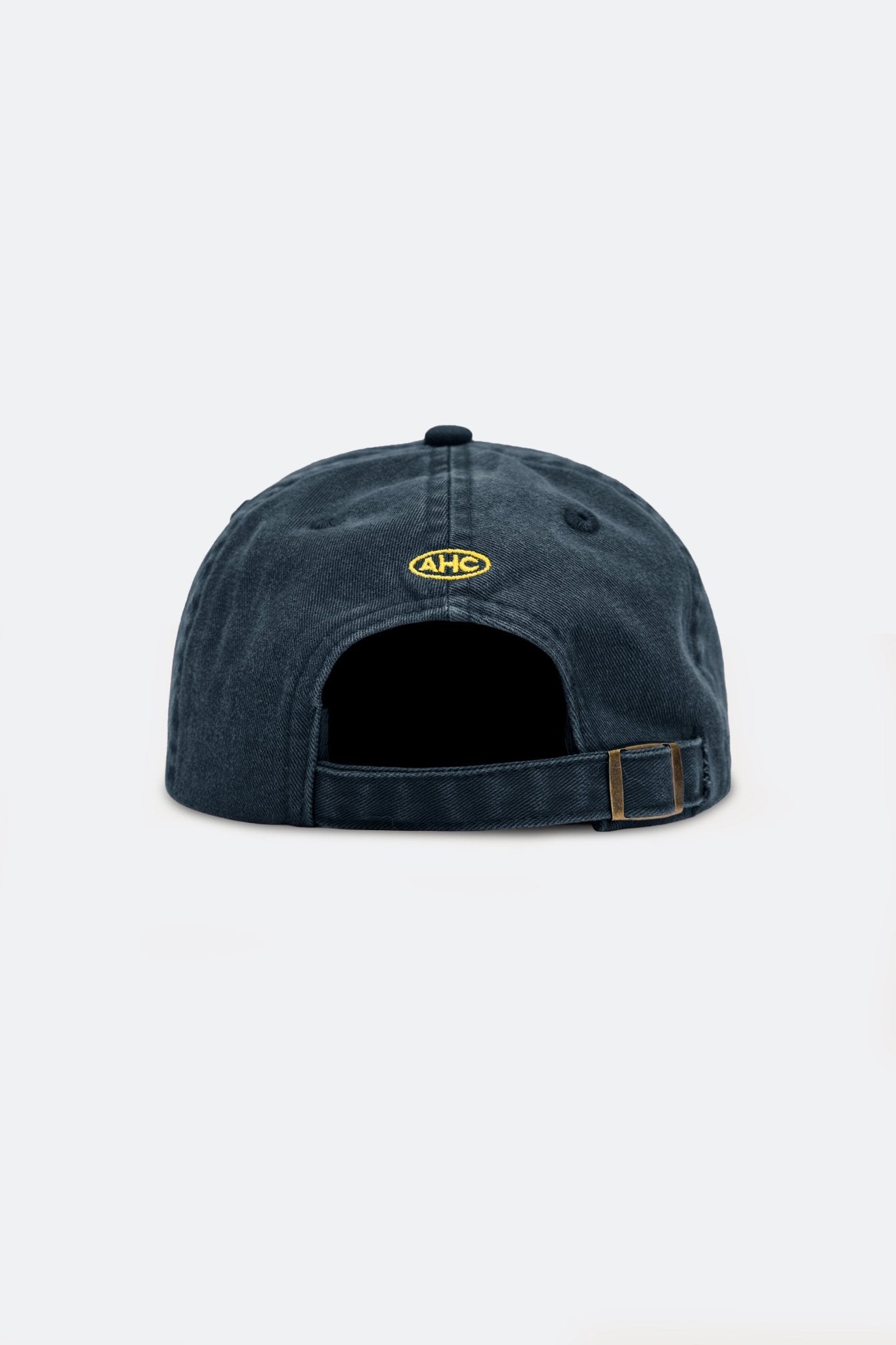 Aim Higher Club Light Washed Classic Script Cap/ Navy - GROGROCERY