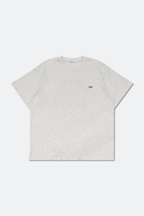 Aim Higher Club Logo Tee/ Light Flecking Grey - GROGROCERY