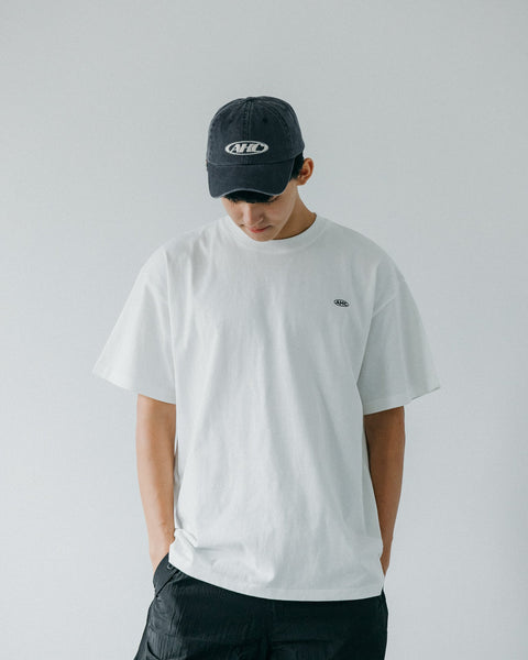 Aim Higher Club Logo Tee/ White - GROGROCERY