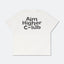 Aim Higher Club Logo Tee/ White - GROGROCERY