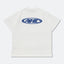 Aim Higher Club Retro Oval Logo Tee/ Off White - GROGROCERY