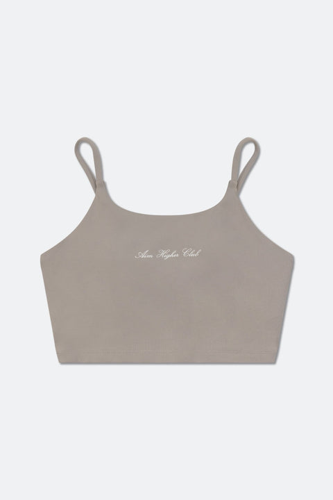 Aim Higher Club SoftHug Tank Top/ Mink Grey - GROGROCERY