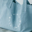 Aim Higher Club Tote Bag/ Water Blue - GROGROCERY