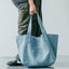 Aim Higher Club Tote Bag/ Water Blue - GROGROCERY