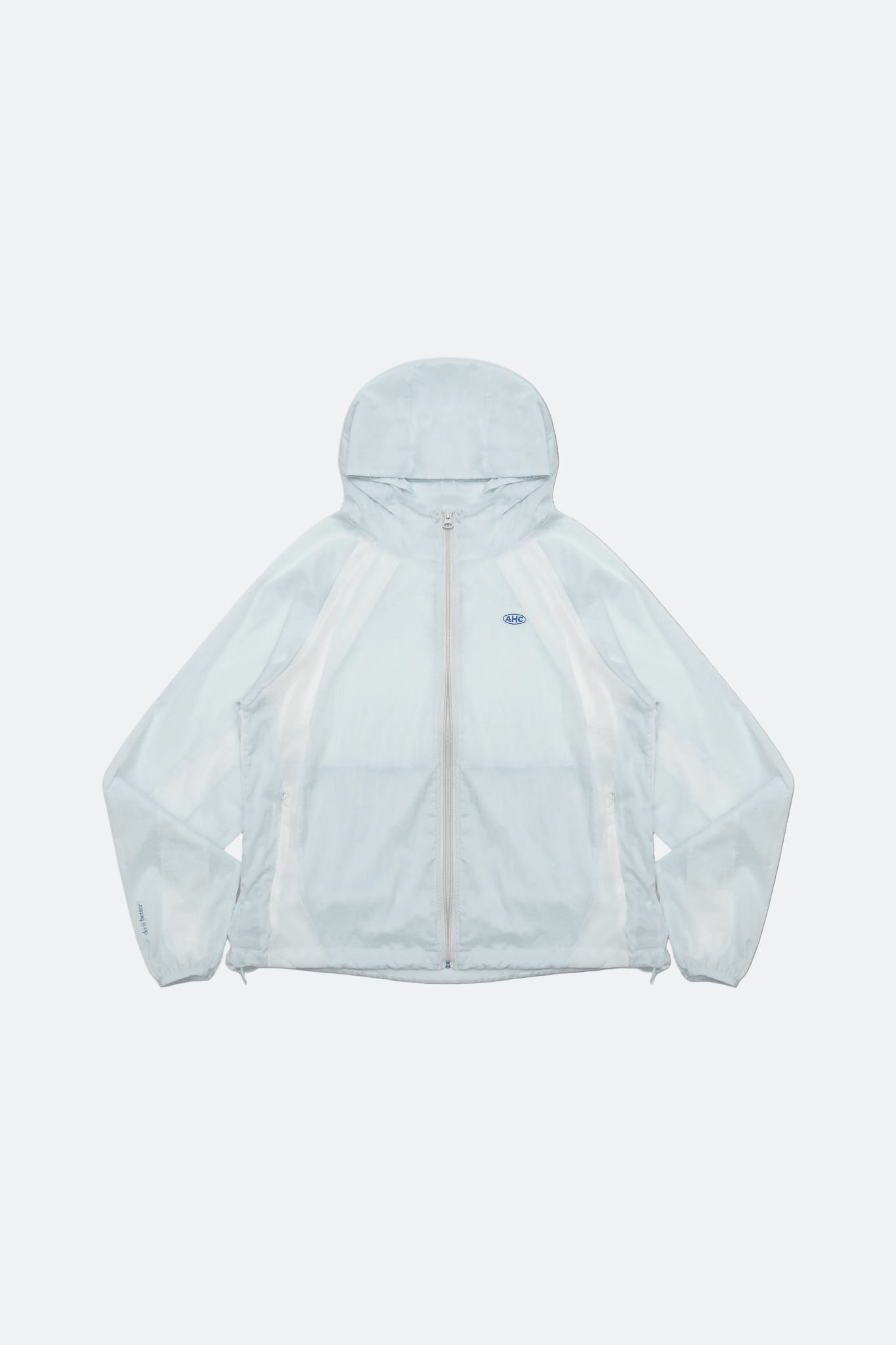 Aim Higher Club Ultra-Lightweight Unisex Windbreaker/ Ice Blue - GROGROCERY