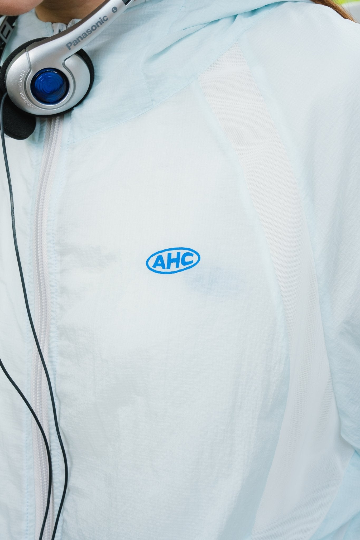 Aim Higher Club Ultra-Lightweight Unisex Windbreaker/ Ice Blue - GROGROCERY