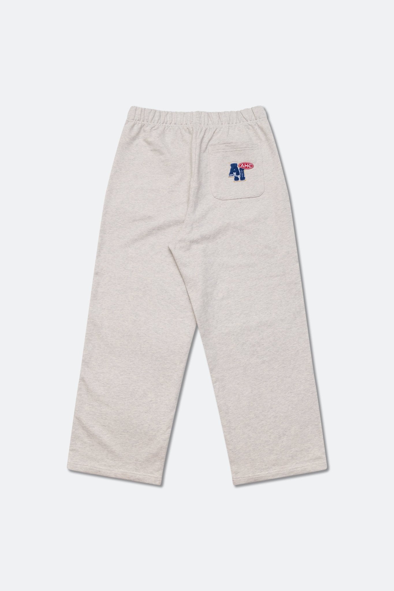 Aim Higher Club Unisex College Badge Sweatpants / Oat - GROGROCERY