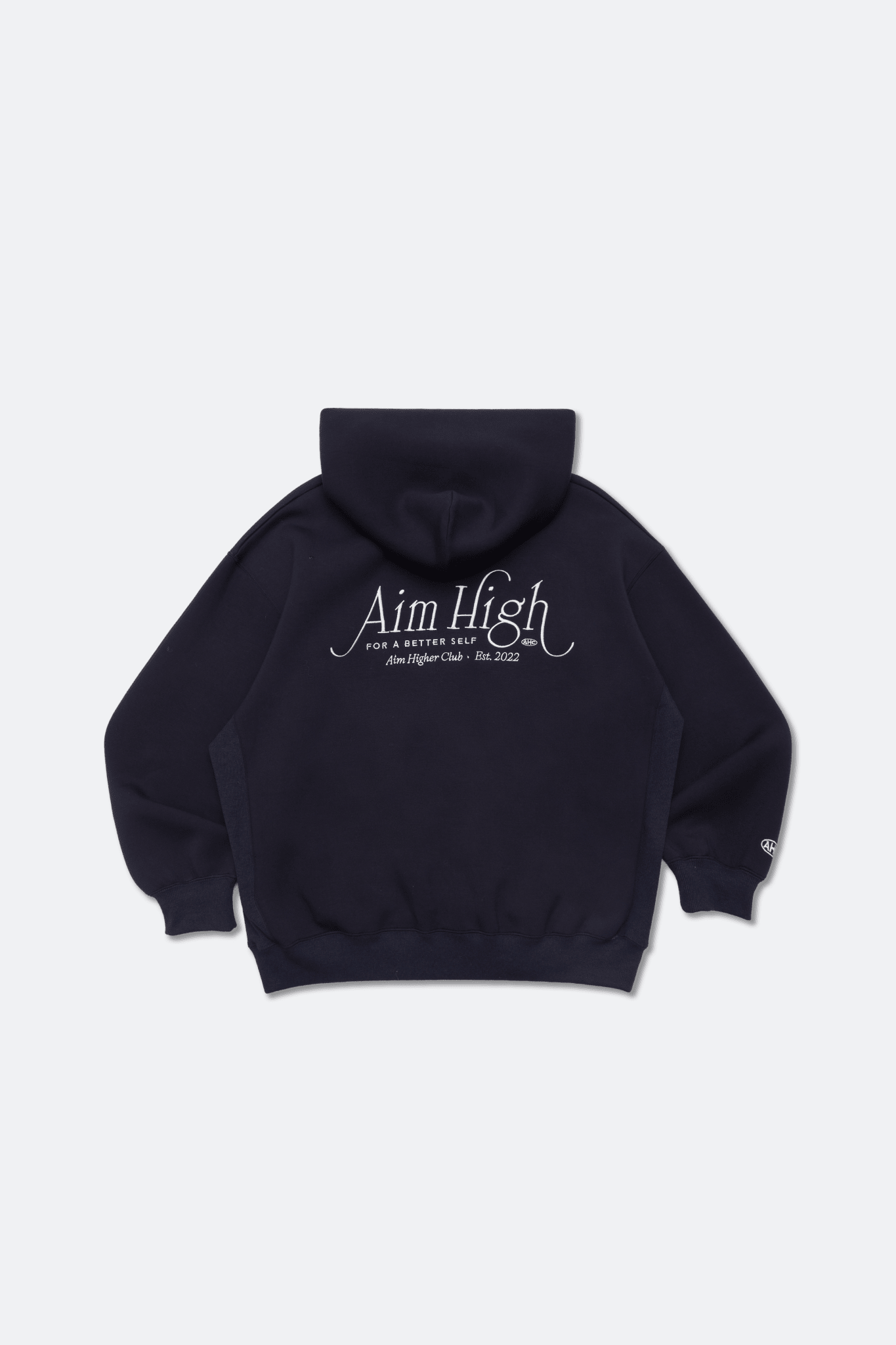 Aim Higher Club Unisex Faculty of Sports Emblem Soft Hoodie/ Navy - GROGROCERY