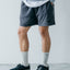 Aim Higher Club Unisex Sweat Shorts/ Washed Charcoal Navy - GROGROCERY