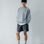 Aim Higher Club Unisex Sweat Shorts/ Washed Charcoal Navy - GROGROCERY