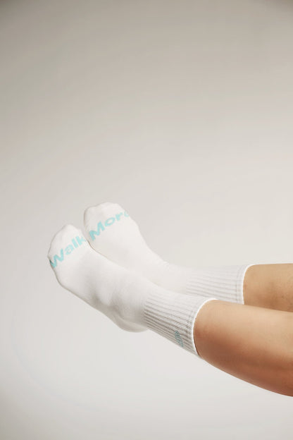 Aim Higher Club Walk More Socks Pack for HER / White - GROGROCERY