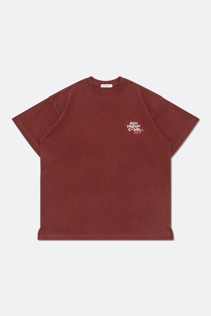 Aim Higher Club x SportsRoad 撐起港隊 Tee/ Team Red - GROGROCERY