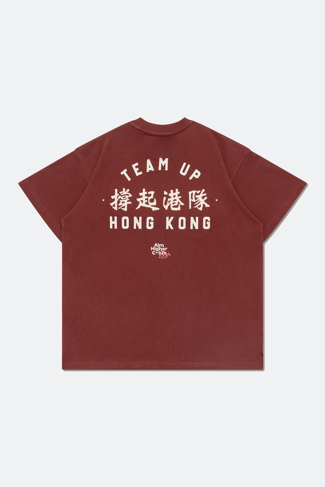 Aim Higher Club x SportsRoad 撐起港隊 Tee/ Team Red - GROGROCERY