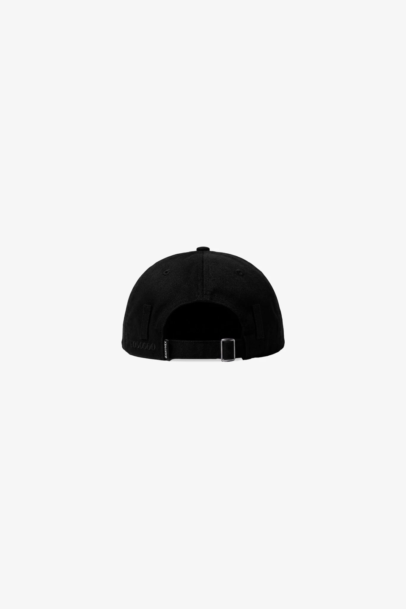 ANYHEX 000000 STITCHING CAP/ BLACK - GROGROCERY