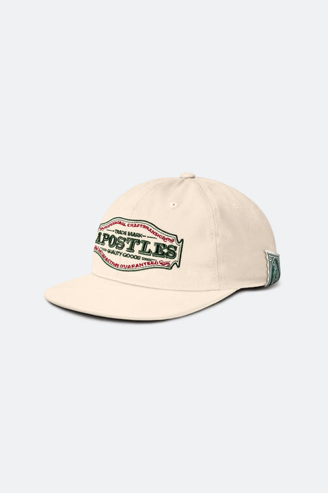 APOSTLES A004 / VINTAGE LOGO CAP - VANILLA CREAM - GROGROCERY