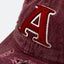 APOSTLES A006 / WASHED DISTRESSED LETTER A CAP - MAROON - GROGROCERY