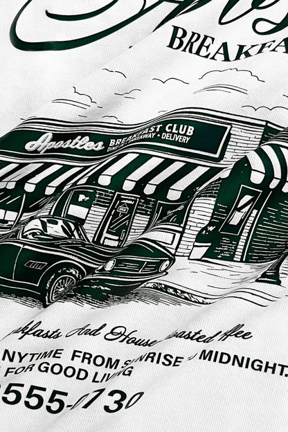 APOSTLES BREAKFAST CLUB CREW TEE – WHITE - GROGROCERY