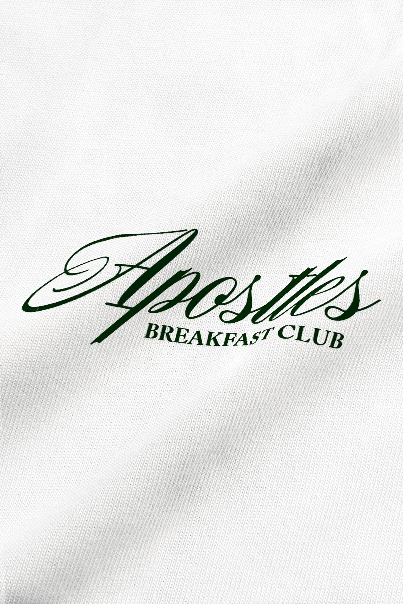 APOSTLES BREAKFAST CLUB CREW TEE – WHITE - GROGROCERY