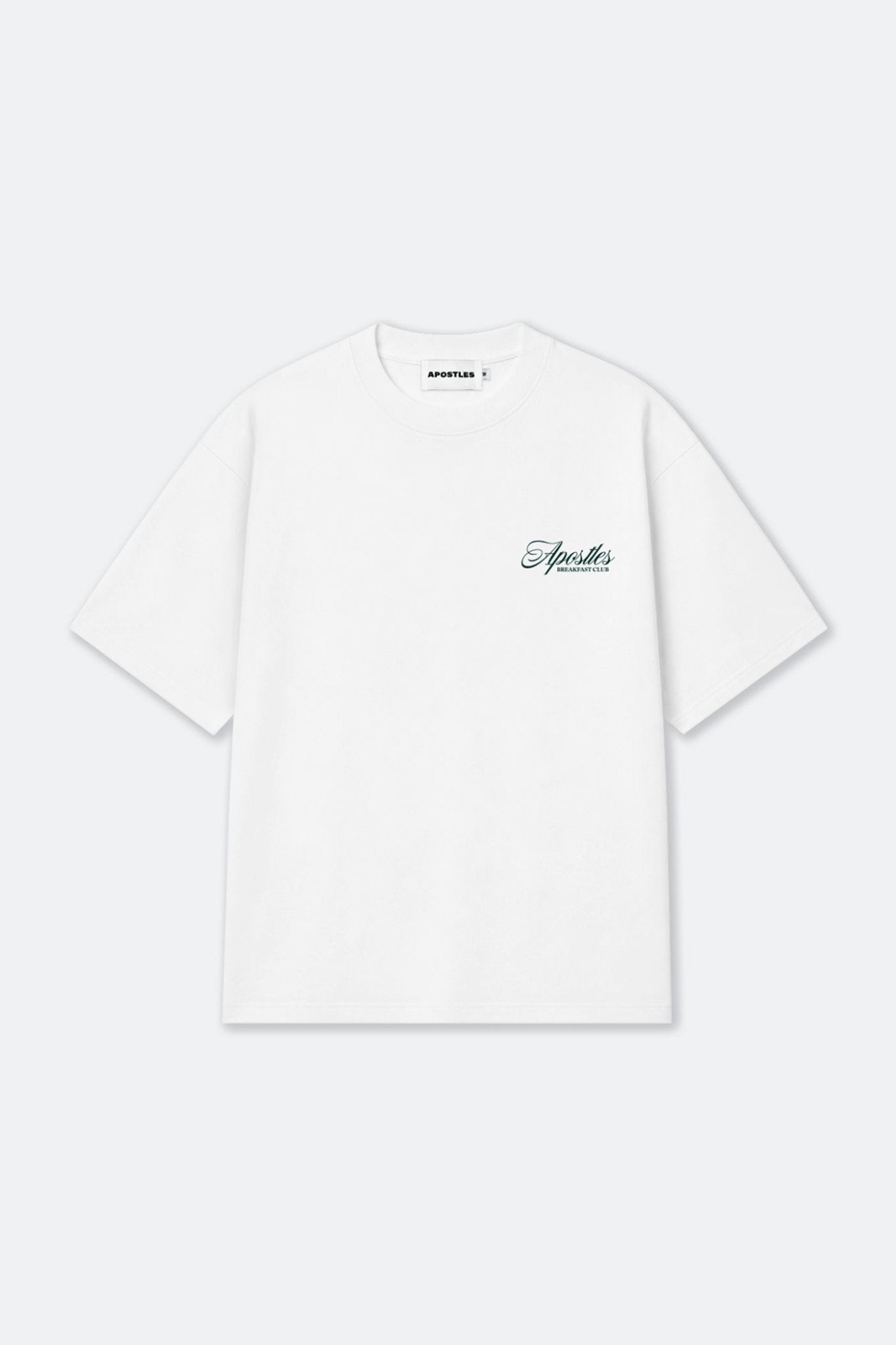 APOSTLES BREAKFAST CLUB CREW TEE – WHITE - GROGROCERY