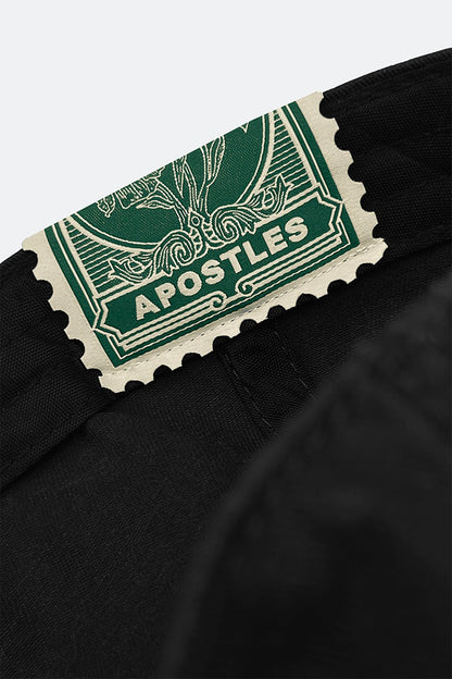 APOSTLES BREAKFAST CLUB LOGO CAP – ROAST BLACK - GROGROCERY