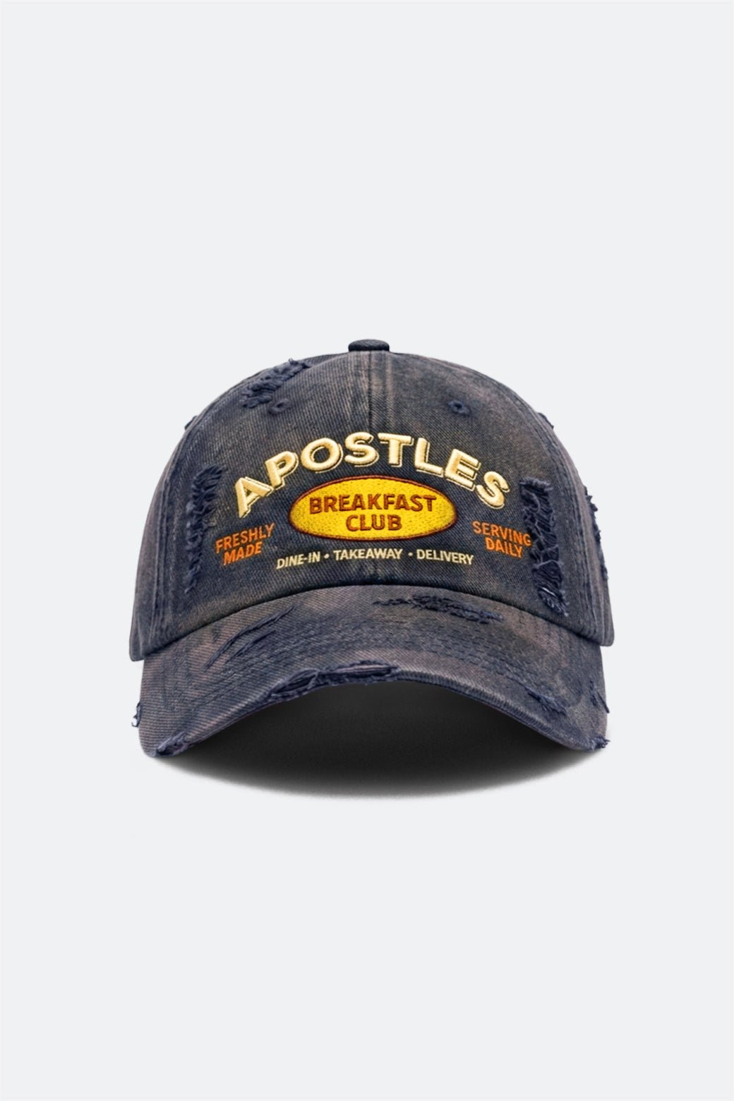APOSTLES BREAKFAST CLUB WASHED CREW CAP – BLUEBERRY ROAST - GROGROCERY