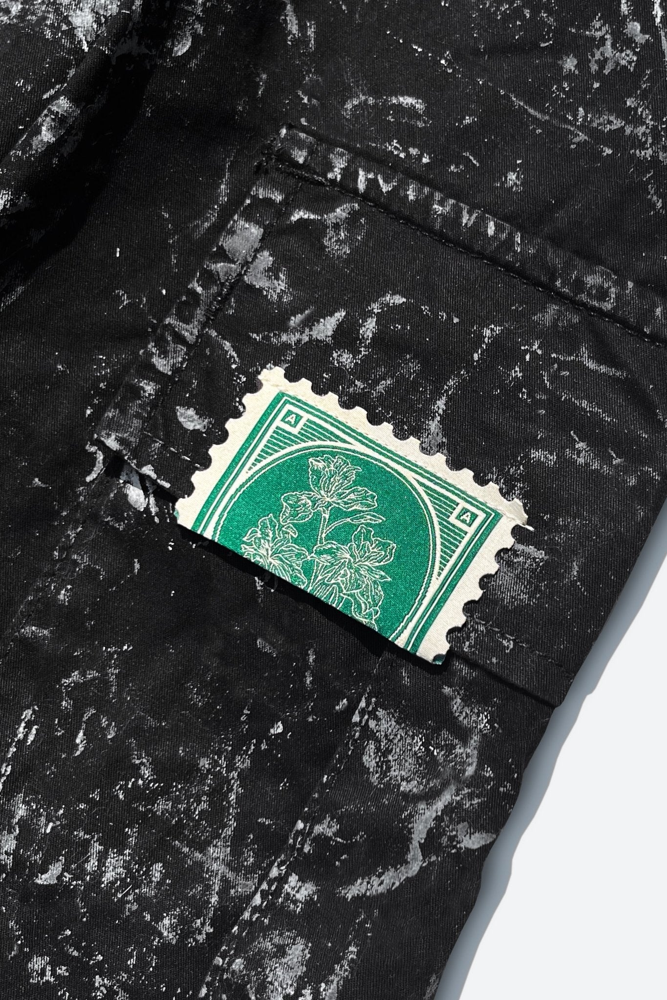 APOSTLES PAINTED PARACHUTE PANTS – ONYX BLACK - GROGROCERY