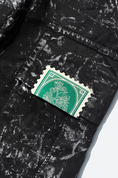 APOSTLES PAINTED PARACHUTE PANTS – ONYX BLACK - GROGROCERY