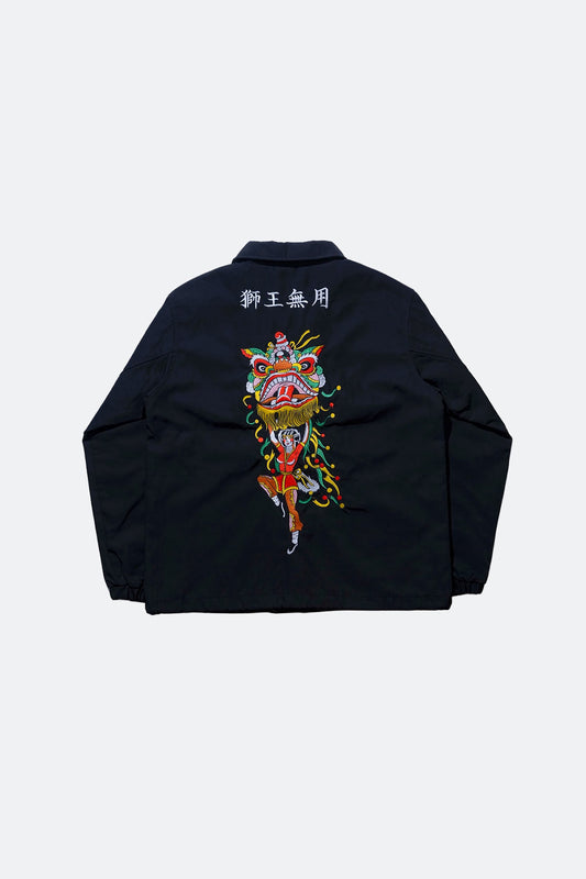 NEEDLESS 26 EMBROIDERY COACH JACKET/ BLACK