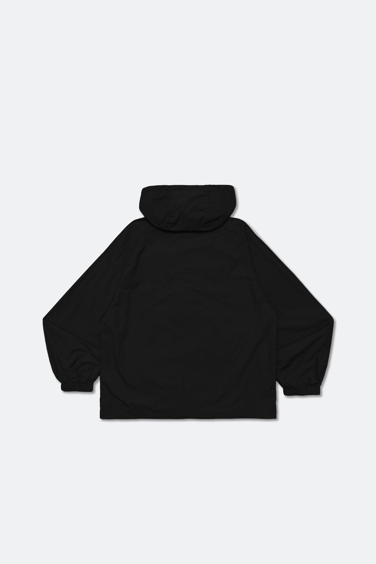 GROCERY PACKABLE NYLON WINDBREAKER/ BLACK