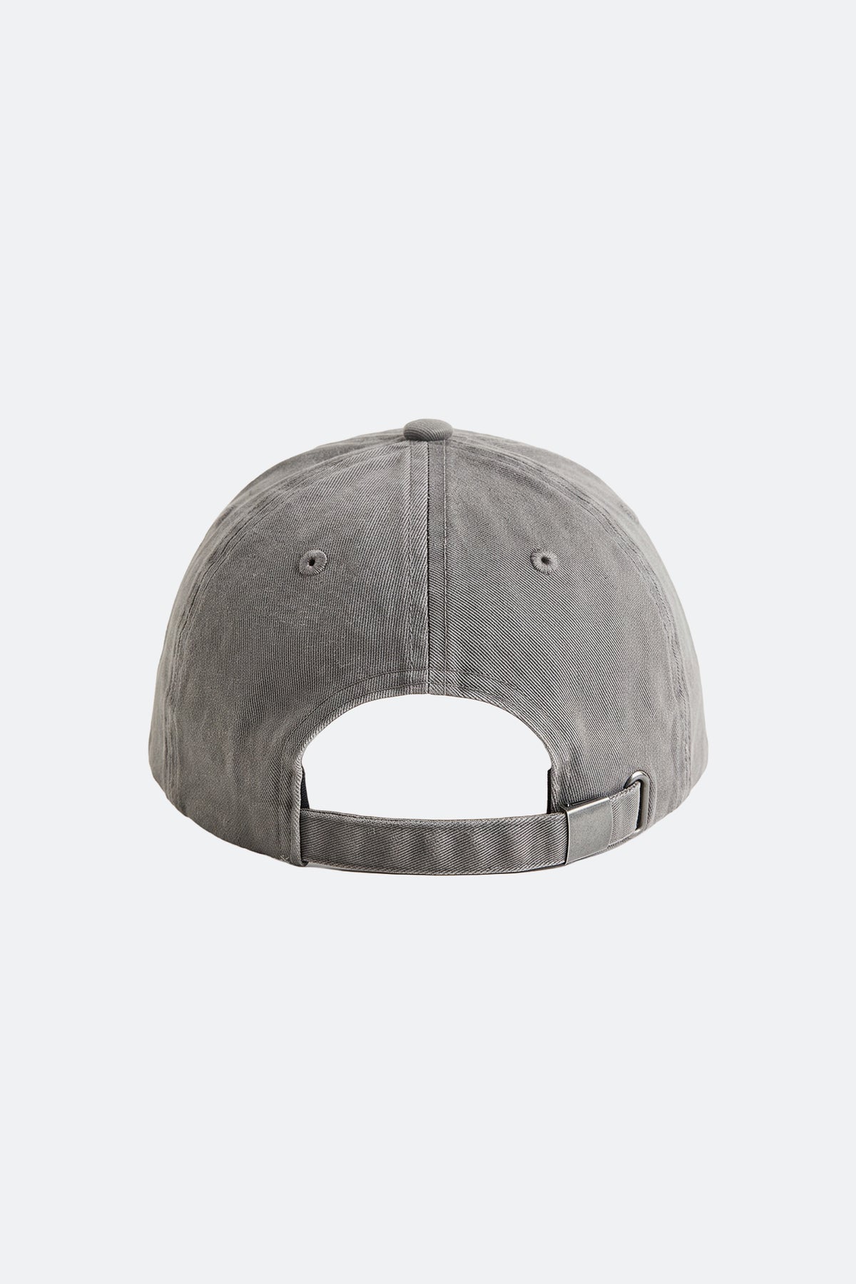 GROCERY LIGHT WASHED DISTRESSED CAP/ LIGHT GREY