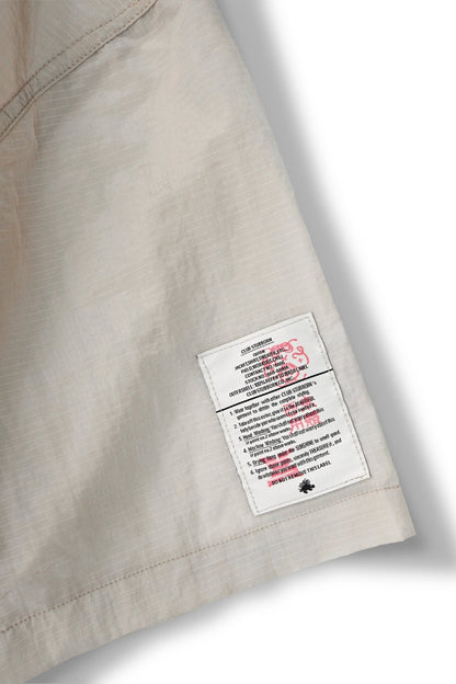 CLUB STUBBORN X OLDSOILISM SOUVENIR SHIRT/ SAND CRANES - GROGROCERY