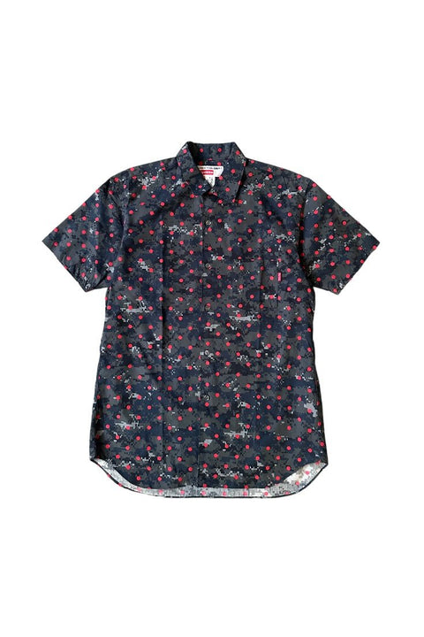 Comme des Garcons x Supreme Loop Collar Shirt/ Navy - GROGROCERY