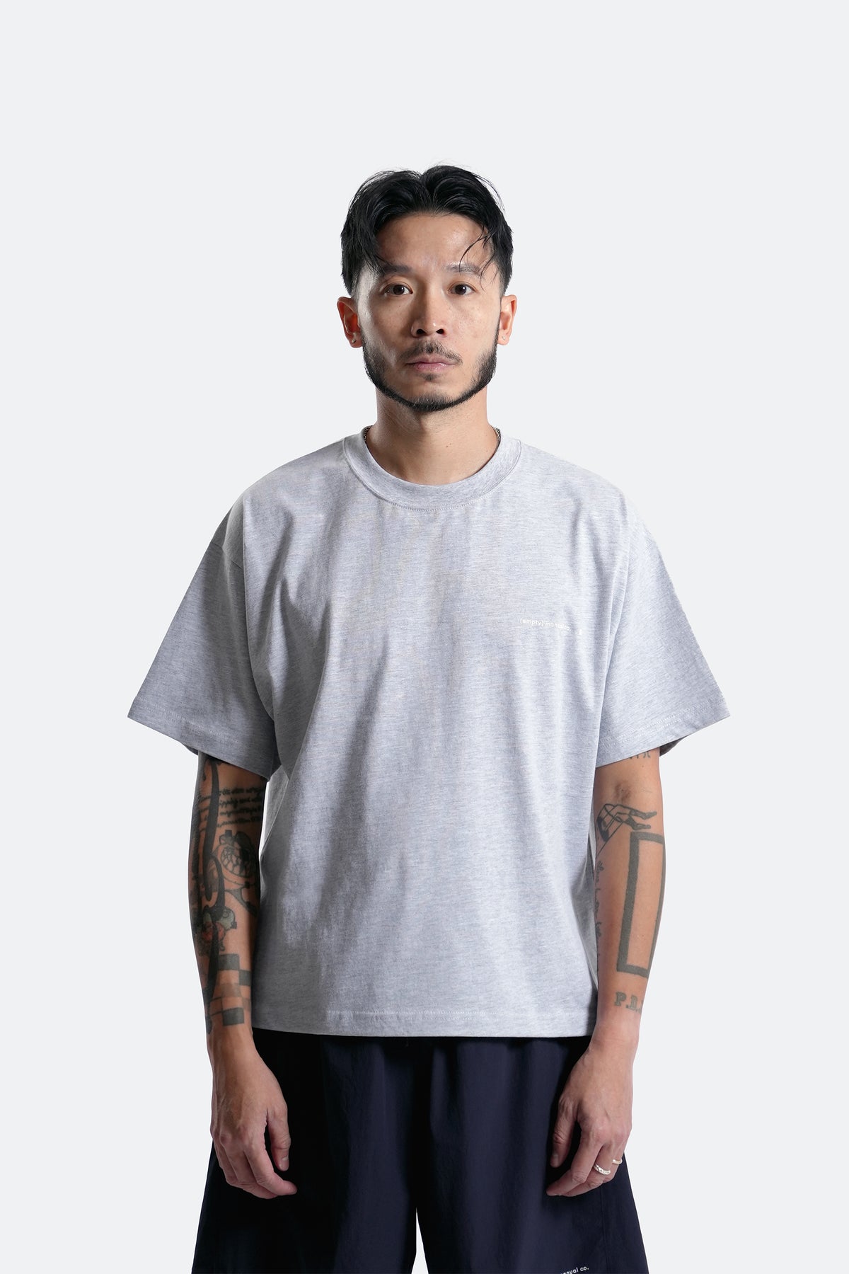 (empty) manual co. summer solstice tee/ off grey