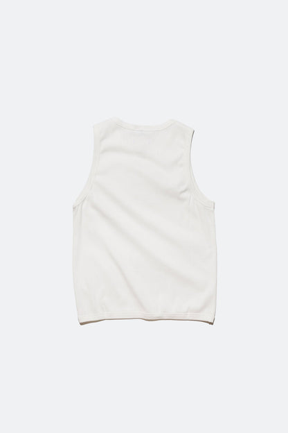 (empty) manual co. 35°C tank top/ white - GROGROCERY