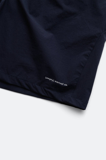(empty) manual co. all climate shorts/ navy blue - GROGROCERY