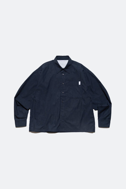 (empty) manual co. all day shirt/ navy - GROGROCERY