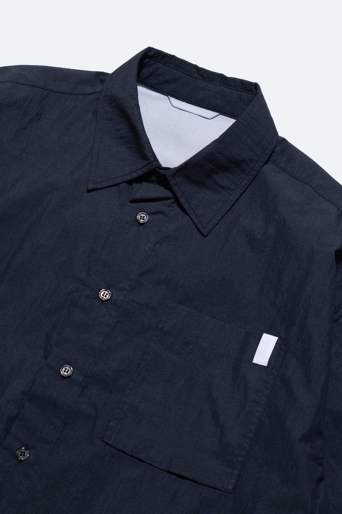 (empty) manual co. all day shirt/ navy - GROGROCERY