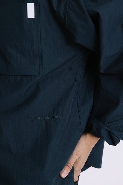 (empty) manual co. all day shirt/ navy - GROGROCERY