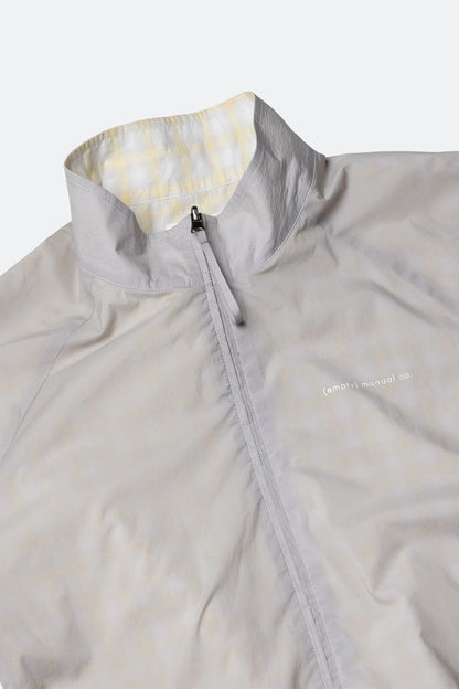 (empty) manual co. alter ego reversible jacket/ ivory & yellow check - GROGROCERY