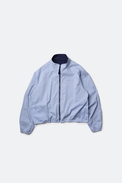 (empty) manual co. alter ego reversible jacket/ navy & blue stripes - GROGROCERY