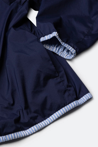 (empty) manual co. alter ego reversible jacket/ navy & blue stripes - GROGROCERY