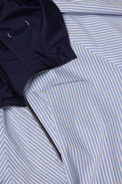 (empty) manual co. alter ego reversible jacket/ navy & blue stripes - GROGROCERY