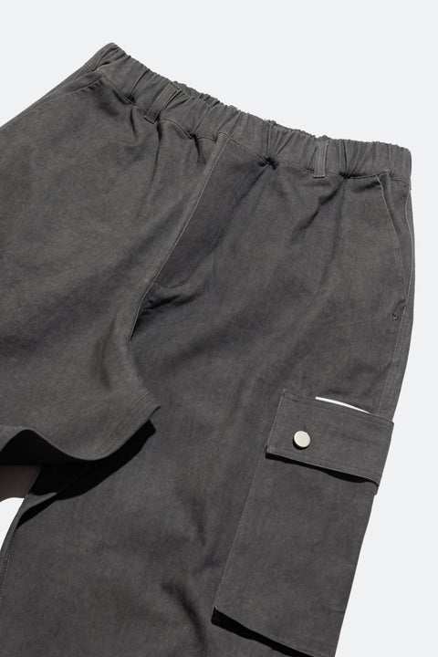 (empty) manual co. easy cargo pants/ grey charcoal - GROGROCERY